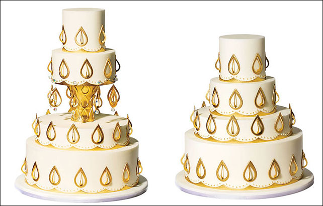 как сэкономить на свадебном торте