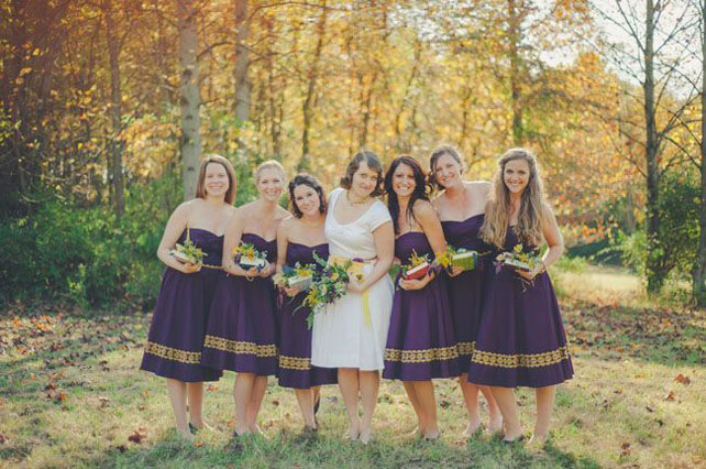 чем заменить букет подружки невесты, книга с цветами 