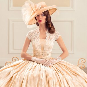 Свадебная коллекция Татьяны Каплун 2014: утомлённые роскошью