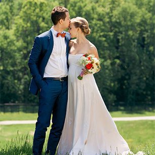 Радостная летняя свадьба Евгения и Оксаны