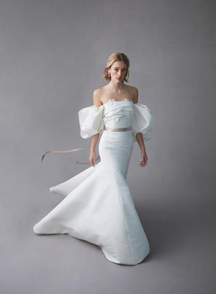 свадебные платья 2022, свадебное платье с поясом 