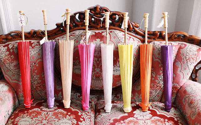 идеи для выездной регистрации, зонтики