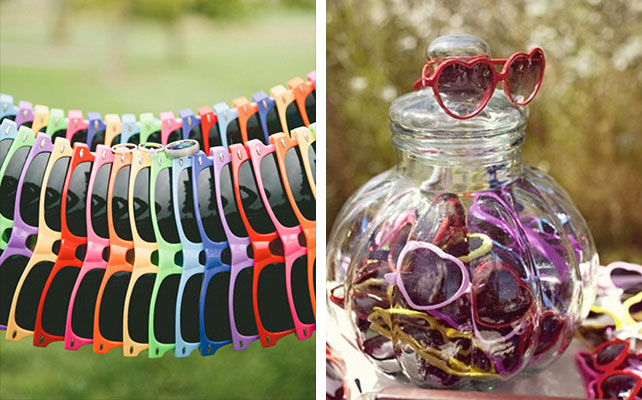 идеи для выездной регистрации, солнечные очки