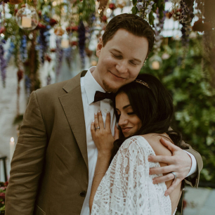 Свадьба в стиле бохо в цветочном саду