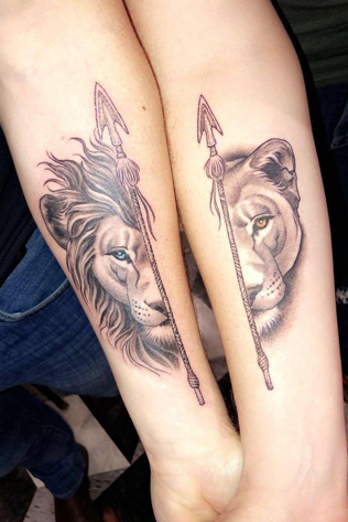 Вместо кольца: 20 уникальных идей свадебных татуировок для пар 