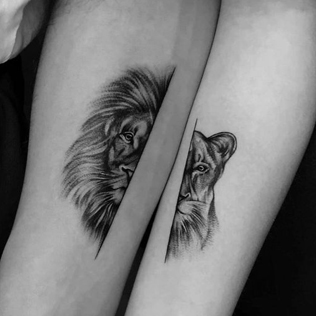 Вместо кольца: 20 уникальных идей свадебных татуировок для пар 