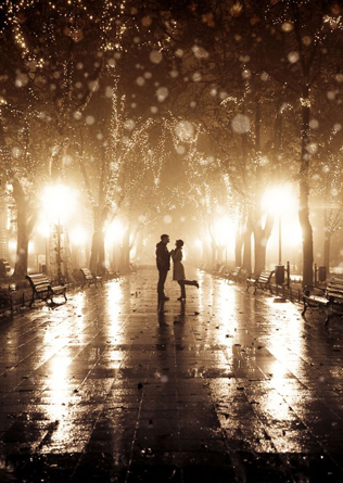  фотосессия love story в парке 