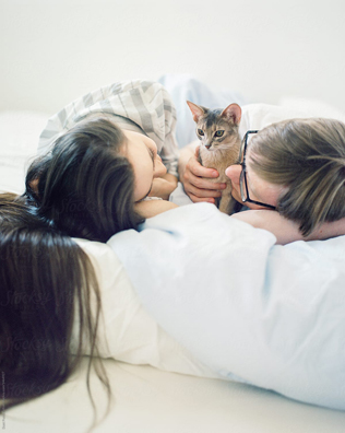 фотосессия love story с котом 