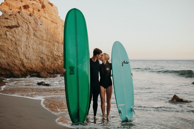  фотосессия love story для серферов 