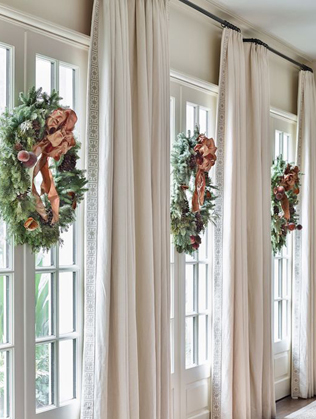 романтичная зимняя свадьба, венок для зимней свадьбы 