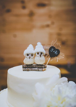 романтичная зимняя свадьба, зимний свадебный  торт 