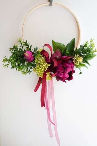 букет-кольцо для невесты 