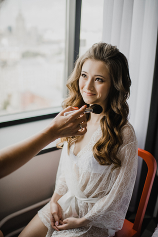 естественный свадебный макияж, организация свадьбы KATE & LEO