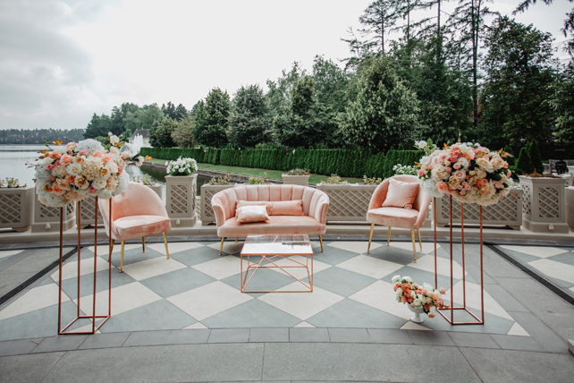 свадьба за городом, организация свадьбы KATE & LEO