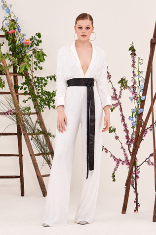 комбинезон для невесты от Atelier Eme