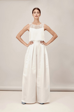 брючный костюм для невесты от Muscat