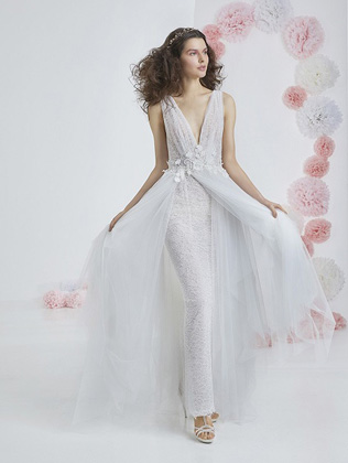 комбинезон для невесты от Fio Couture