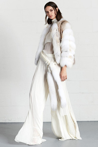 комбинезон для невесты от Dennis Basso 