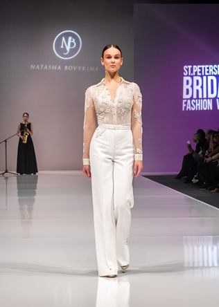 комбинезон для невесты от Natasha Bovykina 