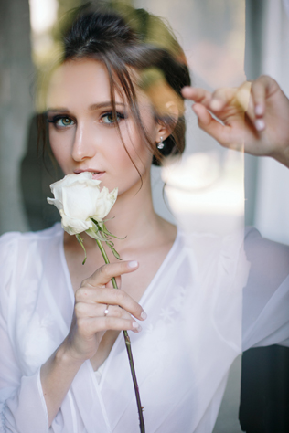 тренды в макияже 2019, естественный свадебный макияж