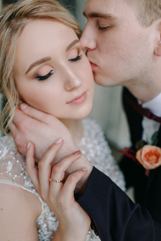 тренды в макияже 2019, естественный свадебный макияж