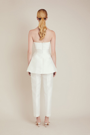 свадебный брючный костюм Lela Rose 2020 