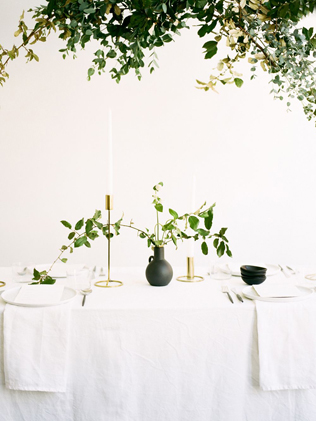 свадьба в стиле минимализм, декор свадьбы в стиле минимализм 