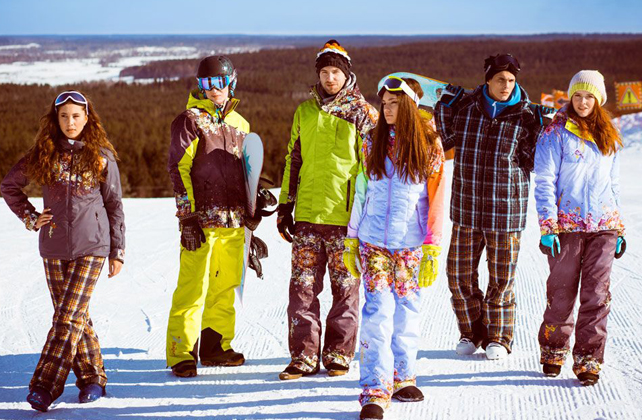 совместный мальчишник+девичник на горнолыжном курорте