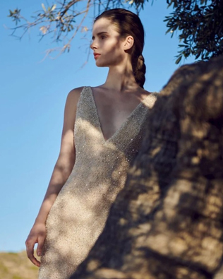 Современная богиня: свадебная коллекция Costarellos осень 2020 