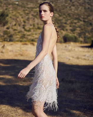 Современная богиня: свадебная коллекция Costarellos осень 2020 