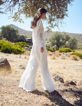 Современная богиня: свадебная коллекция Costarellos осень 2020 