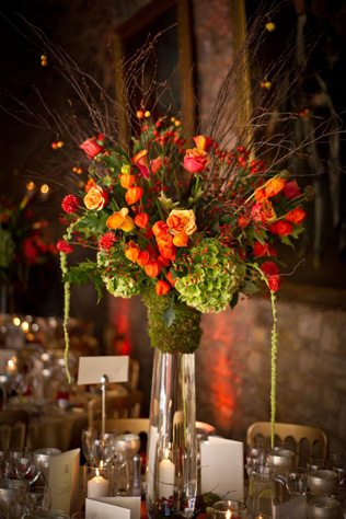  сухоцветы на свадьбе, физалис в декоре свадьбы