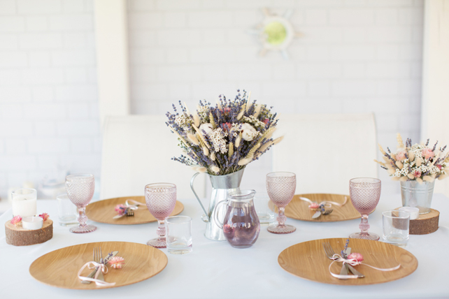 сухоцветы на свадьбе, бессмертник в декоре свадьбы 