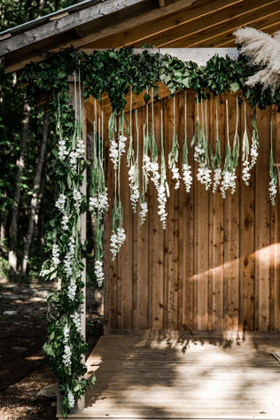 тренды флористики 2020, подвесная цветочная композиция 