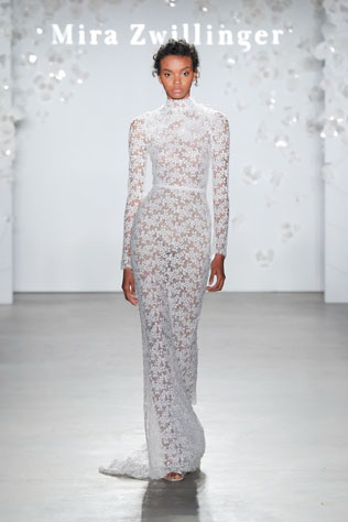 тренды свадебных платьев 2020, кружевное свадебное платье 