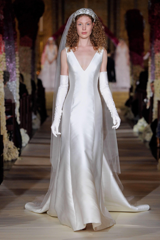 тренды свадебных платьев 2020, свадебное платье в голливудском стиле 