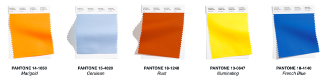 цвет свадьбы 2021, основные модные цвета 2021 по версии Pantone 