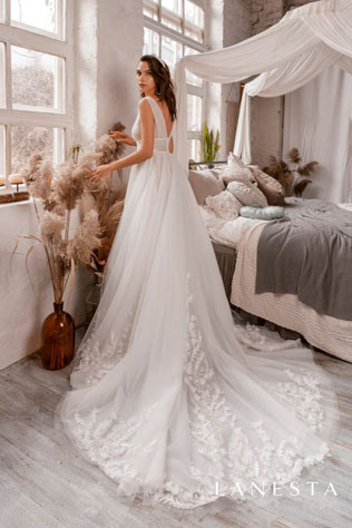 свадебные платья 2021, свадебные платья Lanesta 