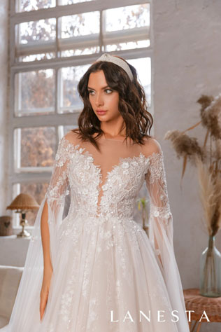 свадебные платья 2021, свадебные платья Lanesta 