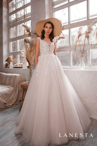 свадебные платья 2021, свадебные платья Lanesta 