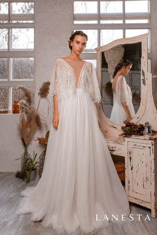 свадебные платья 2021, свадебные платья Lanesta 