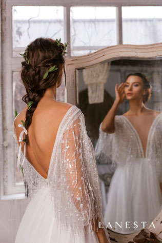 свадебные платья 2021, свадебные платья Lanesta 