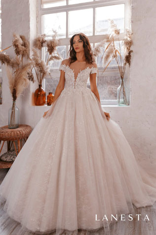 свадебные платья 2021, свадебные платья Lanesta 