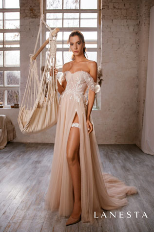 свадебные платья 2021, свадебные платья Lanesta 