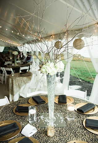 леопардовый принт на свадьбе, детали декора расцветки леопард 