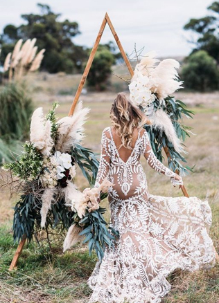 свадьба в стиле modern boho, декор в стиле moho 