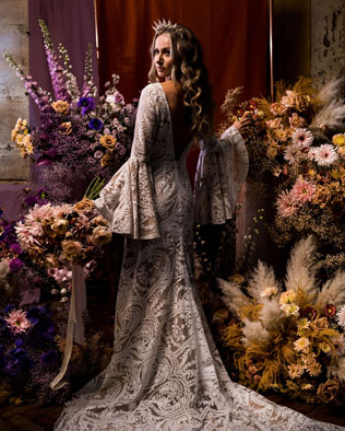 свадьба в стиле modern boho, декор в стиле moho 