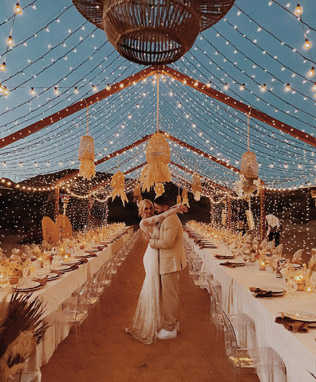 свадьба в стиле modern boho, декор в стиле moho 