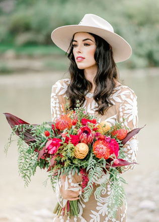 невеста в шляпе, свадебная шляпа-федора 