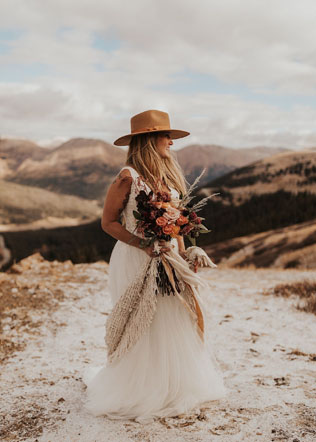 невеста в шляпе, свадебная шляпа-федора 